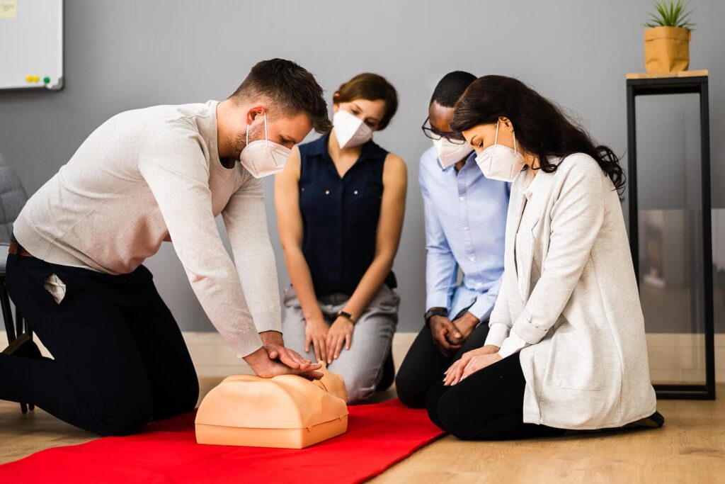 Corporate and Group CPR training in San Jose