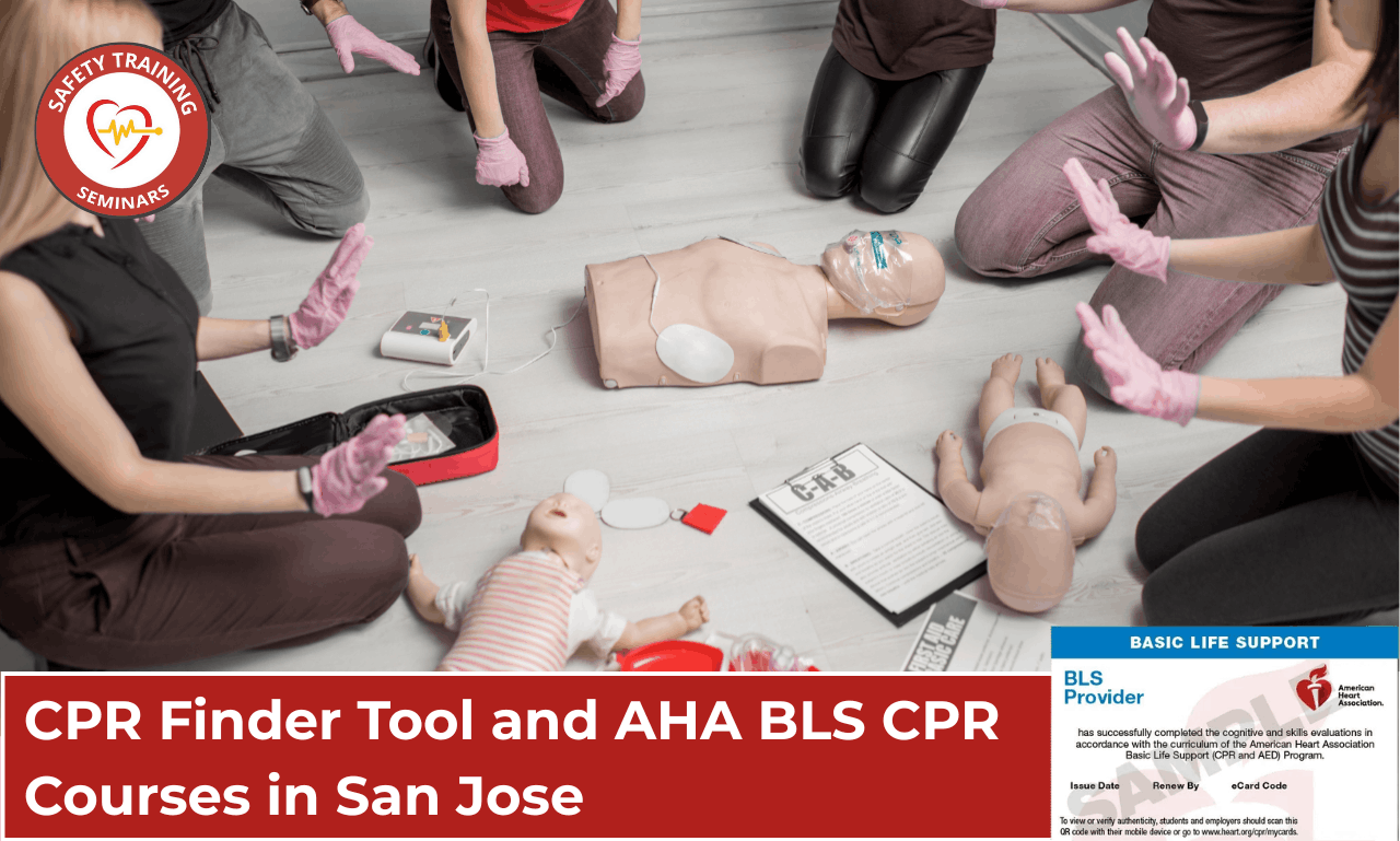 CPR Finder Tool and AHA BLS CPR Courses in San Jose